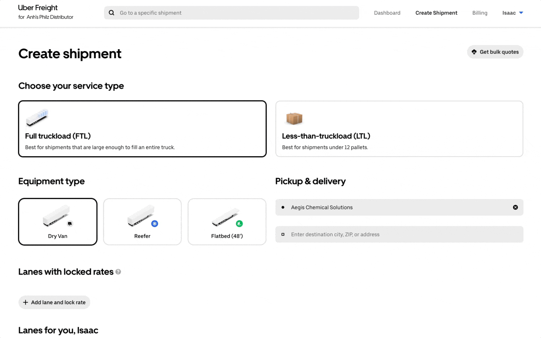 Shipper-Platform-04 screengrab of shipping software